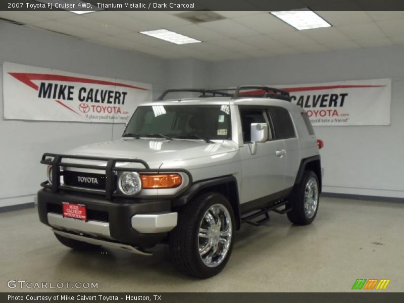 Titanium Metallic / Dark Charcoal 2007 Toyota FJ Cruiser 4WD