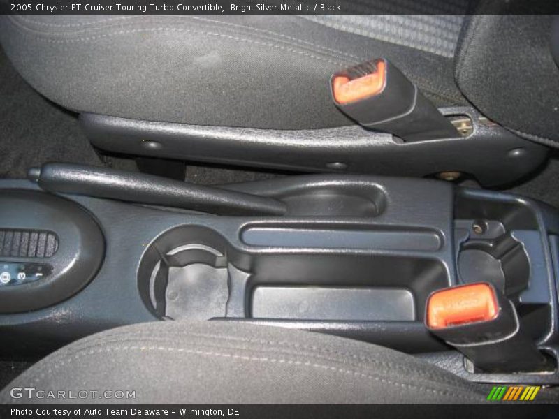 Bright Silver Metallic / Black 2005 Chrysler PT Cruiser Touring Turbo Convertible