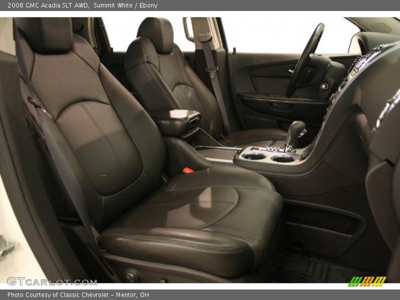 Summit White / Ebony 2008 GMC Acadia SLT AWD