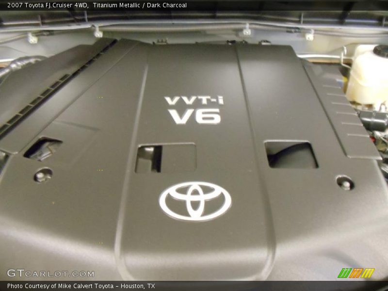 Titanium Metallic / Dark Charcoal 2007 Toyota FJ Cruiser 4WD