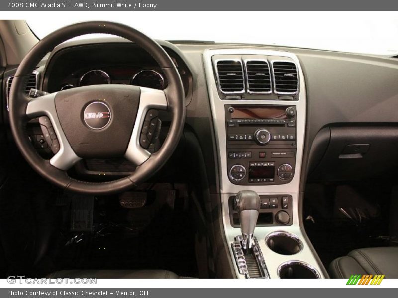 Summit White / Ebony 2008 GMC Acadia SLT AWD