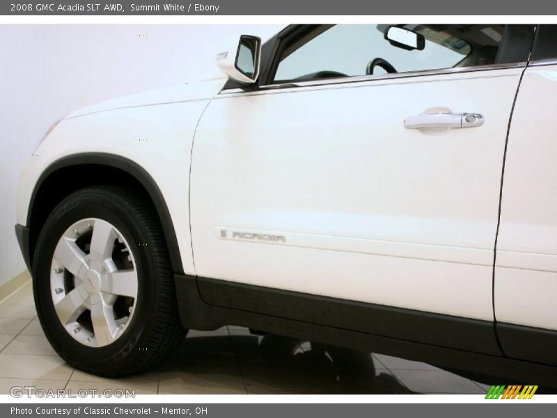 Summit White / Ebony 2008 GMC Acadia SLT AWD