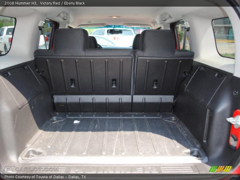 Victory Red / Ebony Black 2008 Hummer H3