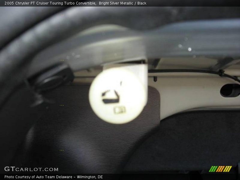 Bright Silver Metallic / Black 2005 Chrysler PT Cruiser Touring Turbo Convertible