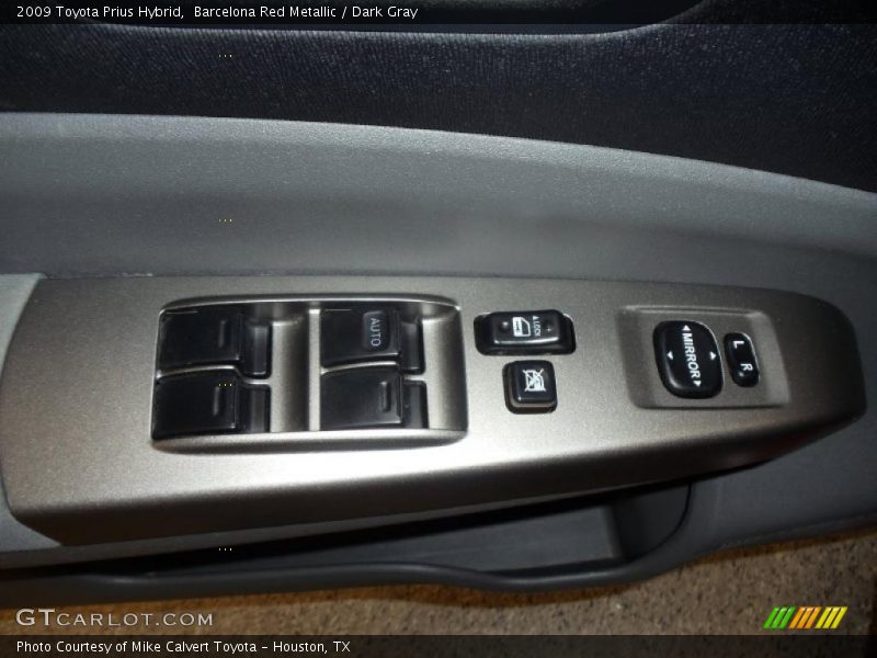 Barcelona Red Metallic / Dark Gray 2009 Toyota Prius Hybrid