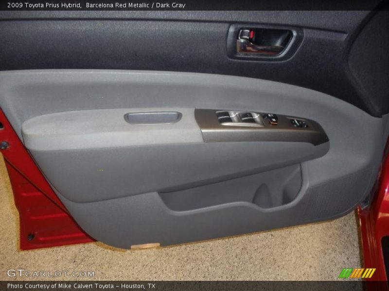Barcelona Red Metallic / Dark Gray 2009 Toyota Prius Hybrid