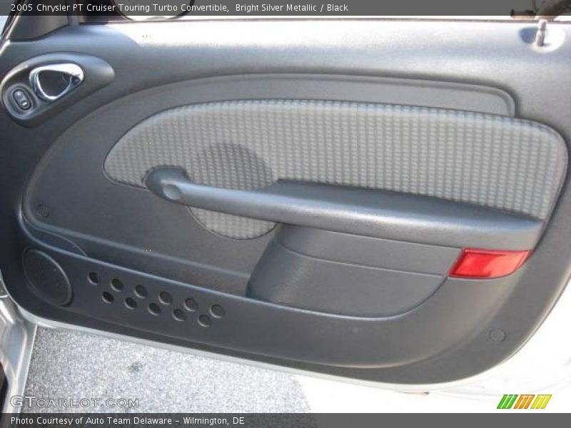 Bright Silver Metallic / Black 2005 Chrysler PT Cruiser Touring Turbo Convertible