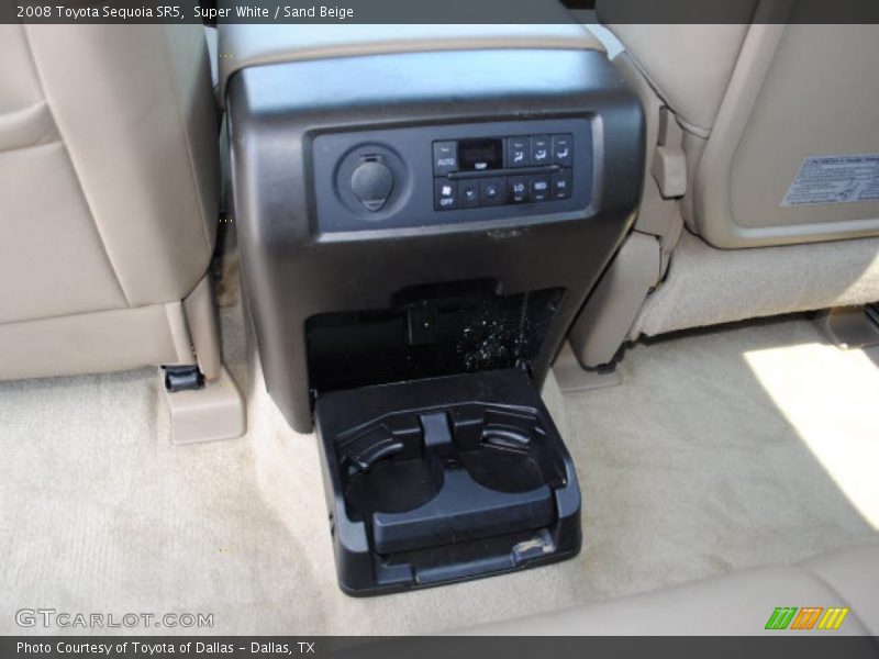 Super White / Sand Beige 2008 Toyota Sequoia SR5