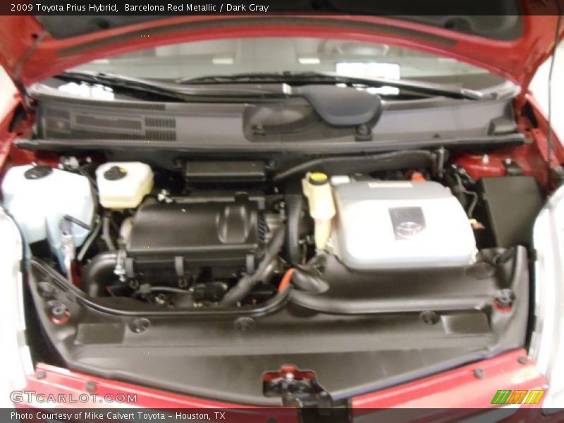 Barcelona Red Metallic / Dark Gray 2009 Toyota Prius Hybrid