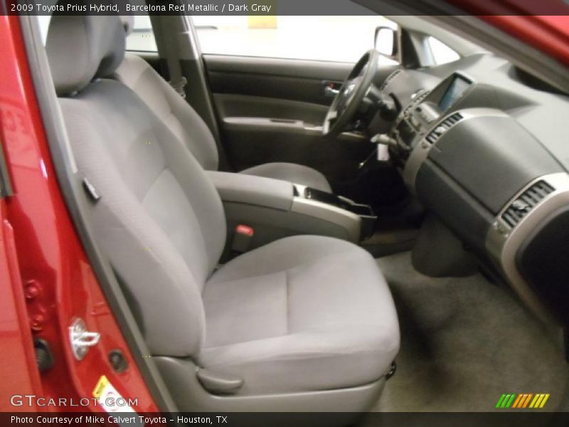 Barcelona Red Metallic / Dark Gray 2009 Toyota Prius Hybrid