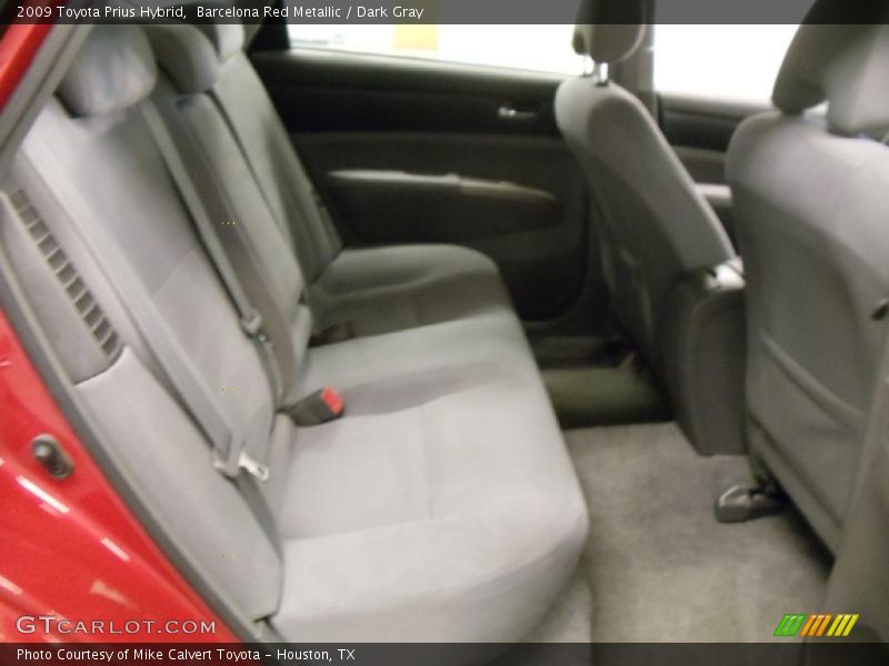 Barcelona Red Metallic / Dark Gray 2009 Toyota Prius Hybrid
