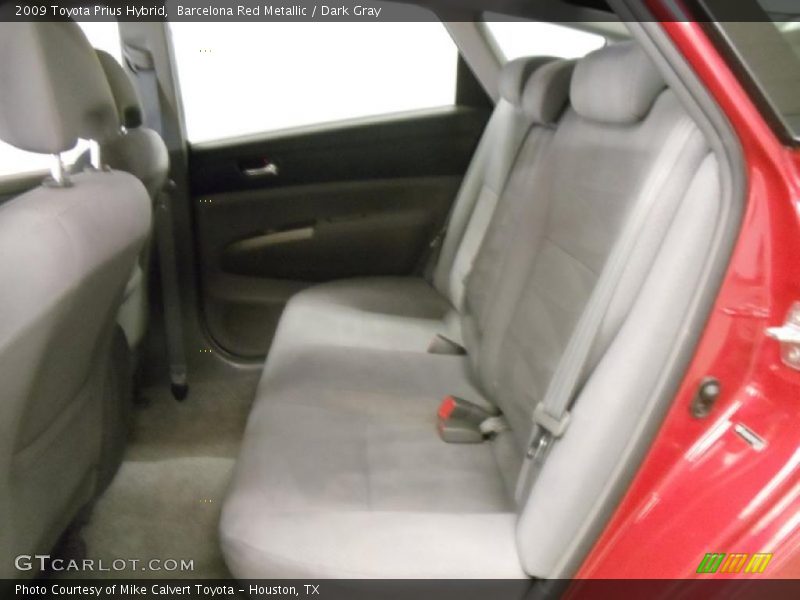 Barcelona Red Metallic / Dark Gray 2009 Toyota Prius Hybrid