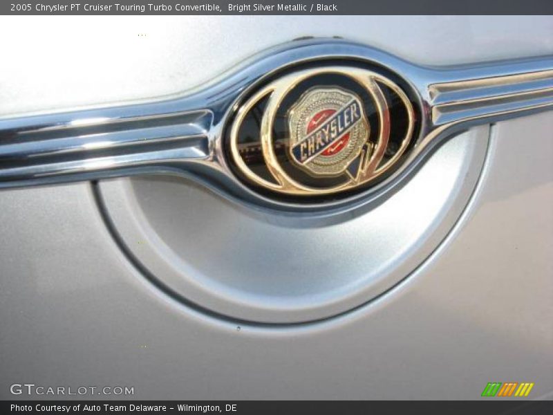 Bright Silver Metallic / Black 2005 Chrysler PT Cruiser Touring Turbo Convertible