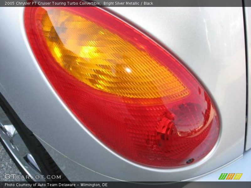 Bright Silver Metallic / Black 2005 Chrysler PT Cruiser Touring Turbo Convertible