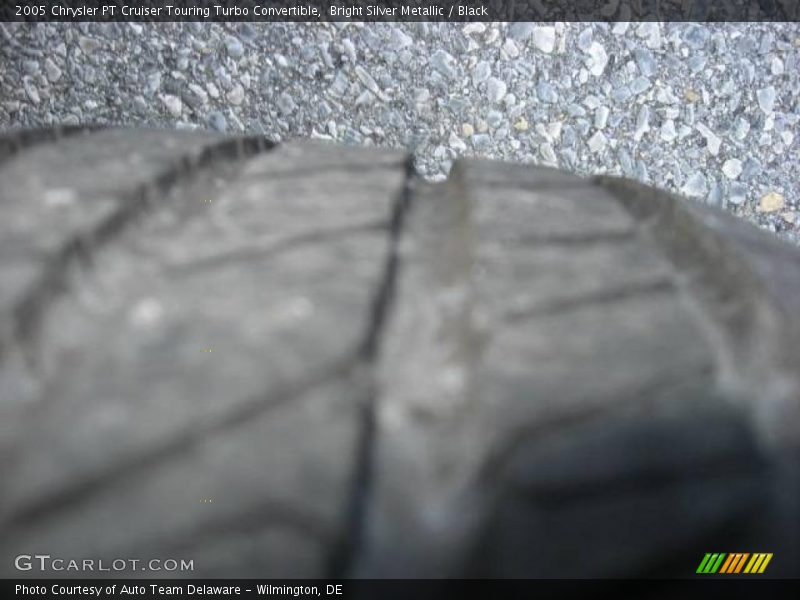 Bright Silver Metallic / Black 2005 Chrysler PT Cruiser Touring Turbo Convertible