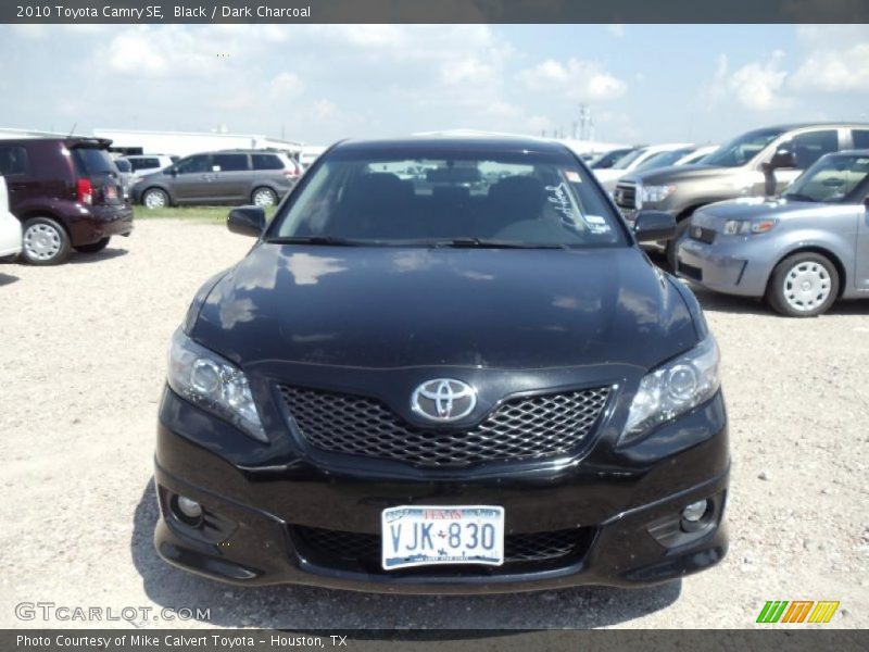 Black / Dark Charcoal 2010 Toyota Camry SE