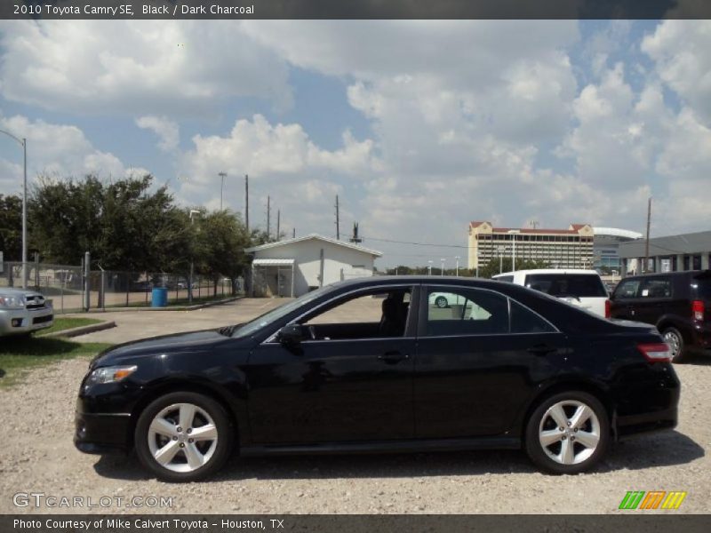 Black / Dark Charcoal 2010 Toyota Camry SE