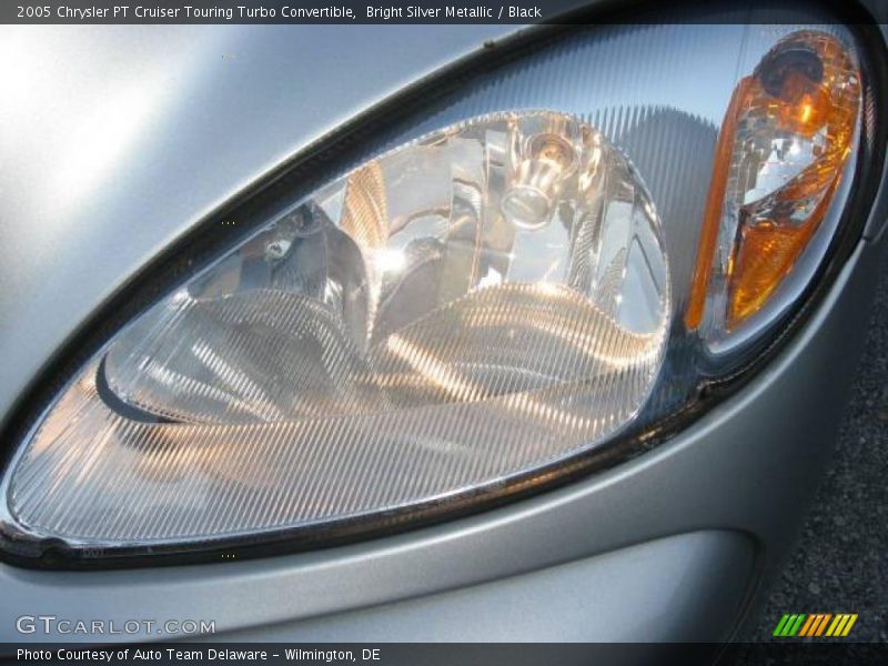 Bright Silver Metallic / Black 2005 Chrysler PT Cruiser Touring Turbo Convertible