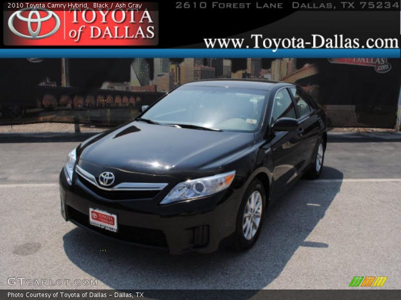 Black / Ash Gray 2010 Toyota Camry Hybrid