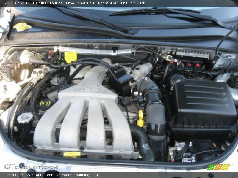 Bright Silver Metallic / Black 2005 Chrysler PT Cruiser Touring Turbo Convertible