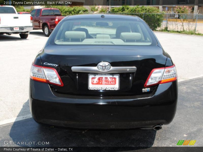 Black / Ash Gray 2010 Toyota Camry Hybrid