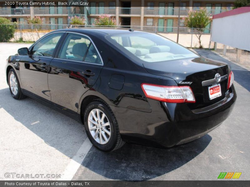 Black / Ash Gray 2010 Toyota Camry Hybrid