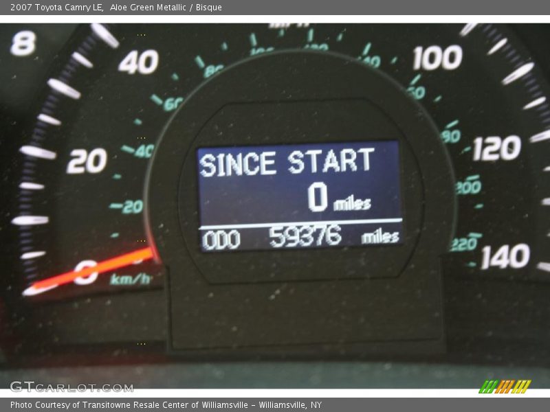 Aloe Green Metallic / Bisque 2007 Toyota Camry LE