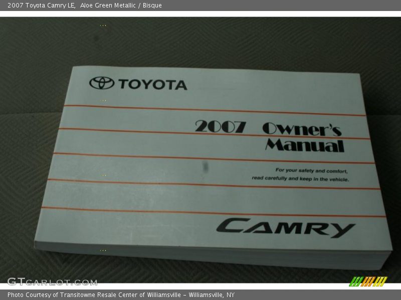 Aloe Green Metallic / Bisque 2007 Toyota Camry LE