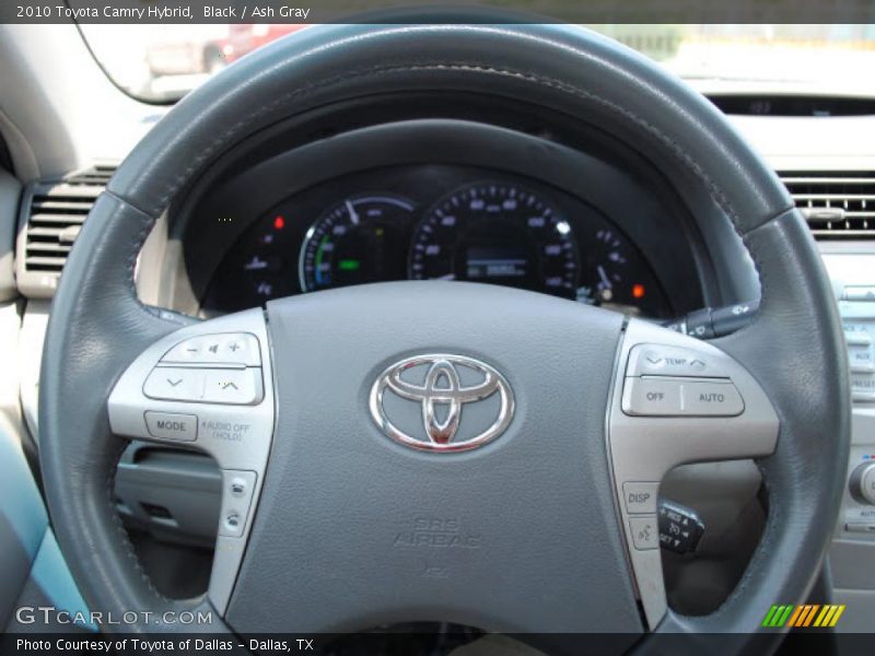 Black / Ash Gray 2010 Toyota Camry Hybrid