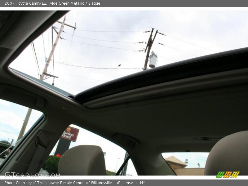 Aloe Green Metallic / Bisque 2007 Toyota Camry LE