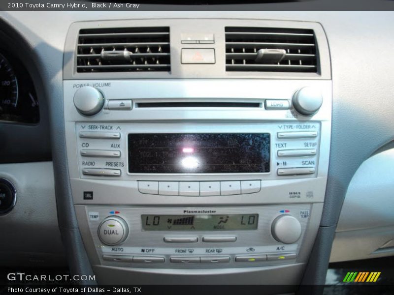 Black / Ash Gray 2010 Toyota Camry Hybrid