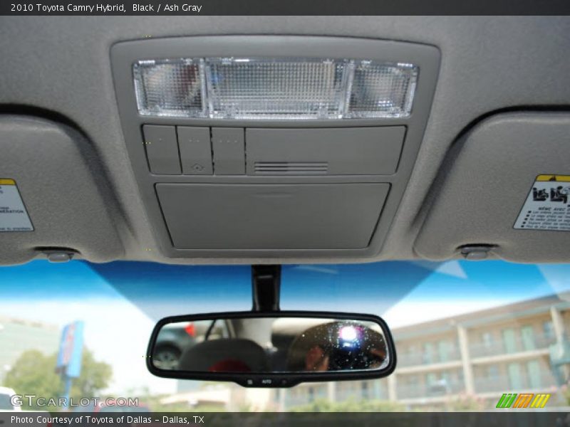 Black / Ash Gray 2010 Toyota Camry Hybrid