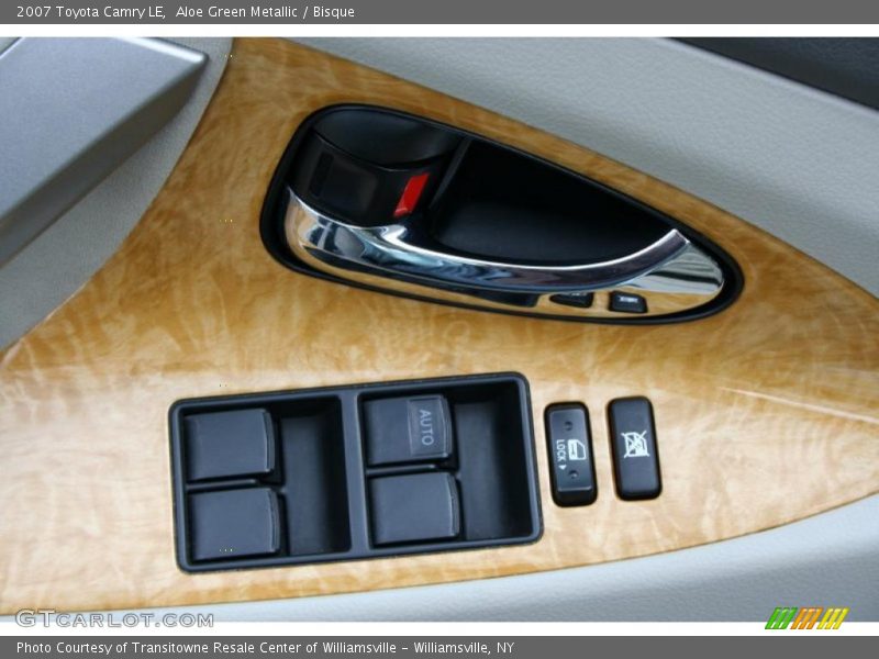 Aloe Green Metallic / Bisque 2007 Toyota Camry LE