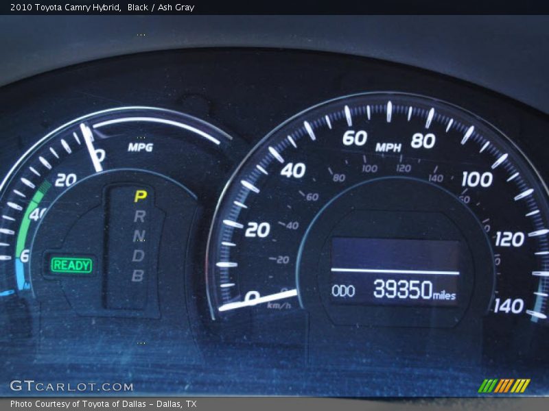 Black / Ash Gray 2010 Toyota Camry Hybrid