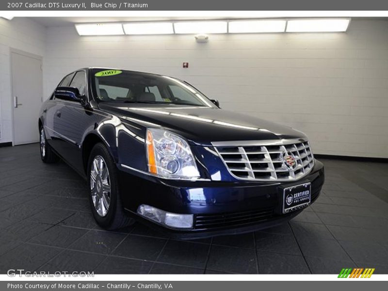 Blue Chip / Titanium 2007 Cadillac DTS Luxury II
