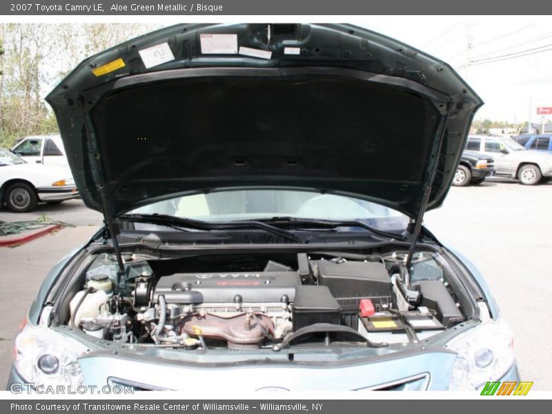 Aloe Green Metallic / Bisque 2007 Toyota Camry LE