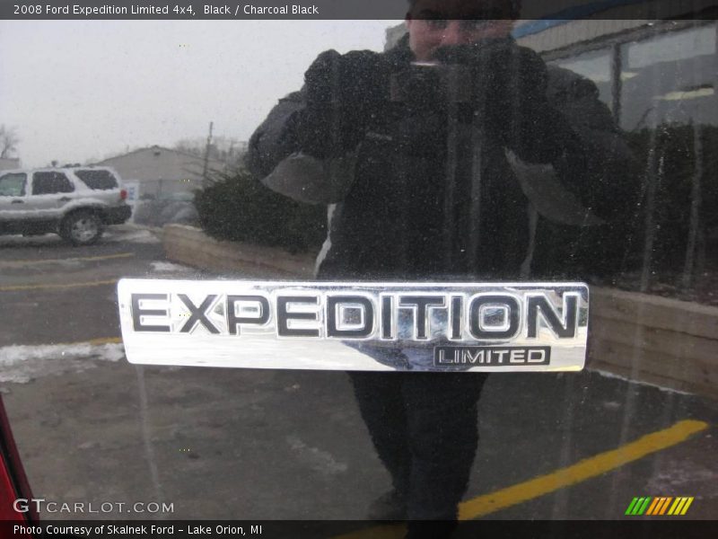 Black / Charcoal Black 2008 Ford Expedition Limited 4x4