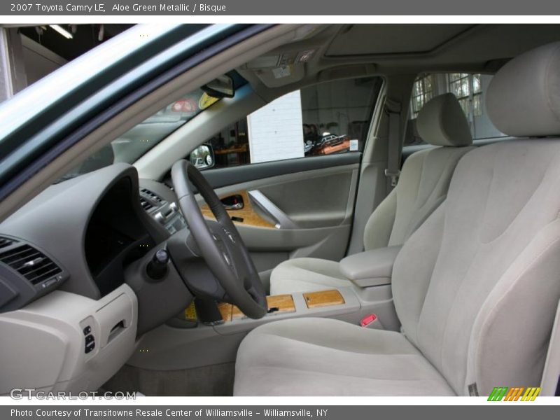 Aloe Green Metallic / Bisque 2007 Toyota Camry LE