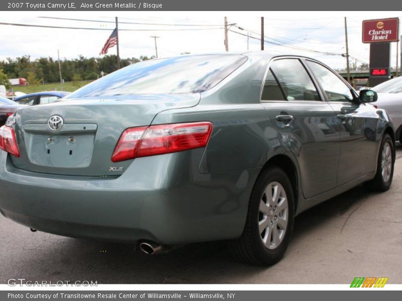 Aloe Green Metallic / Bisque 2007 Toyota Camry LE