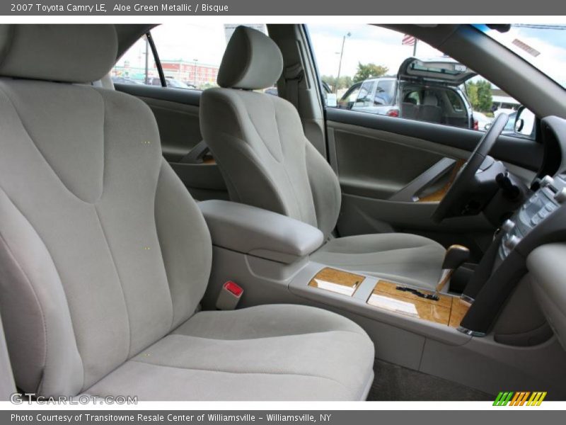 Aloe Green Metallic / Bisque 2007 Toyota Camry LE