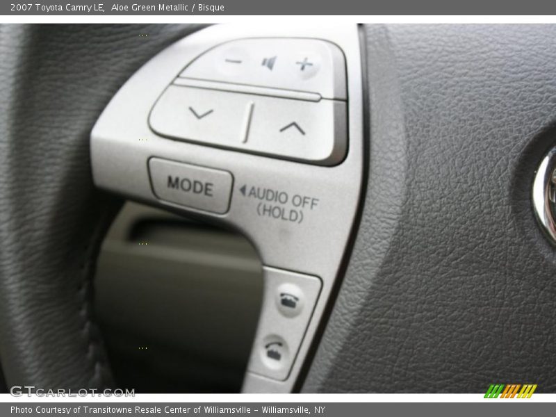 Aloe Green Metallic / Bisque 2007 Toyota Camry LE