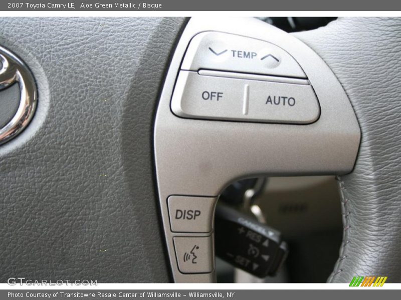 Aloe Green Metallic / Bisque 2007 Toyota Camry LE