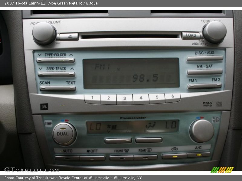 Aloe Green Metallic / Bisque 2007 Toyota Camry LE
