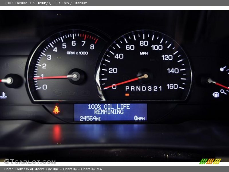 Blue Chip / Titanium 2007 Cadillac DTS Luxury II