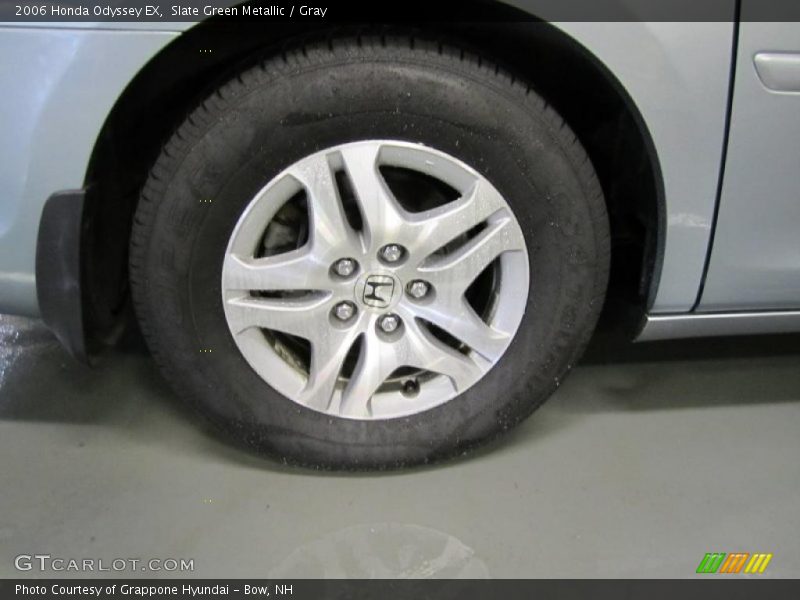 Slate Green Metallic / Gray 2006 Honda Odyssey EX