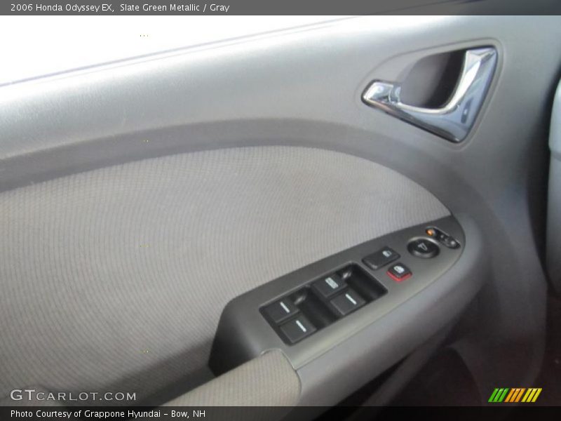 Slate Green Metallic / Gray 2006 Honda Odyssey EX
