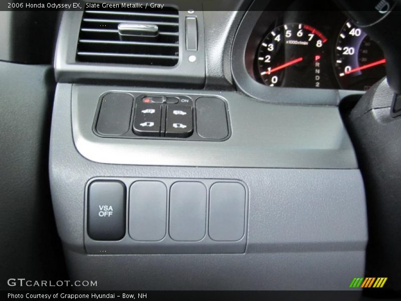 Slate Green Metallic / Gray 2006 Honda Odyssey EX