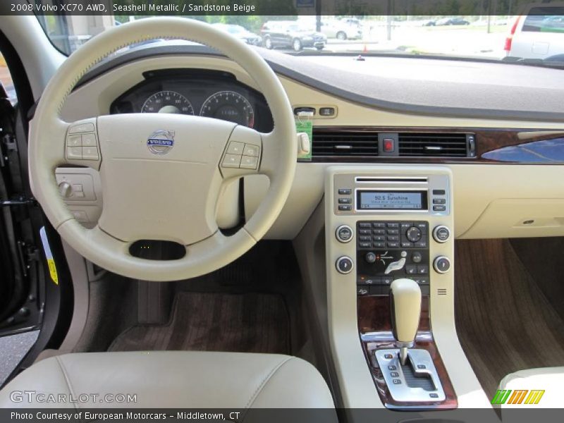 Seashell Metallic / Sandstone Beige 2008 Volvo XC70 AWD