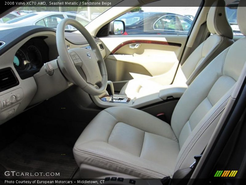 Seashell Metallic / Sandstone Beige 2008 Volvo XC70 AWD