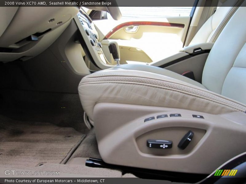 Seashell Metallic / Sandstone Beige 2008 Volvo XC70 AWD